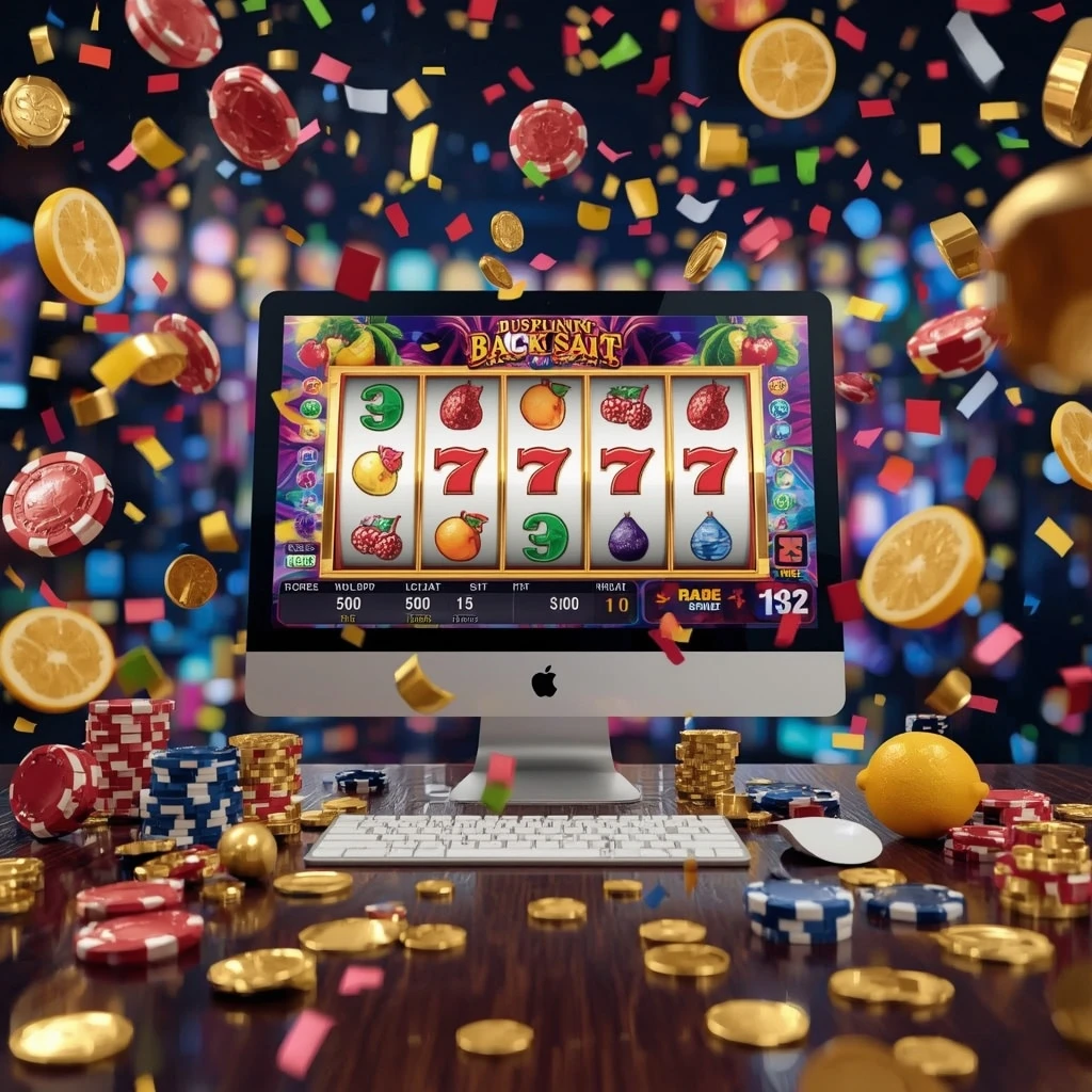 slot machine sullo schermo YOJI CASINO