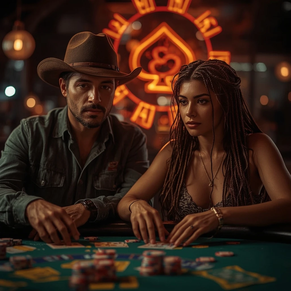 foto di due giocatori di poker YOJI CASINO